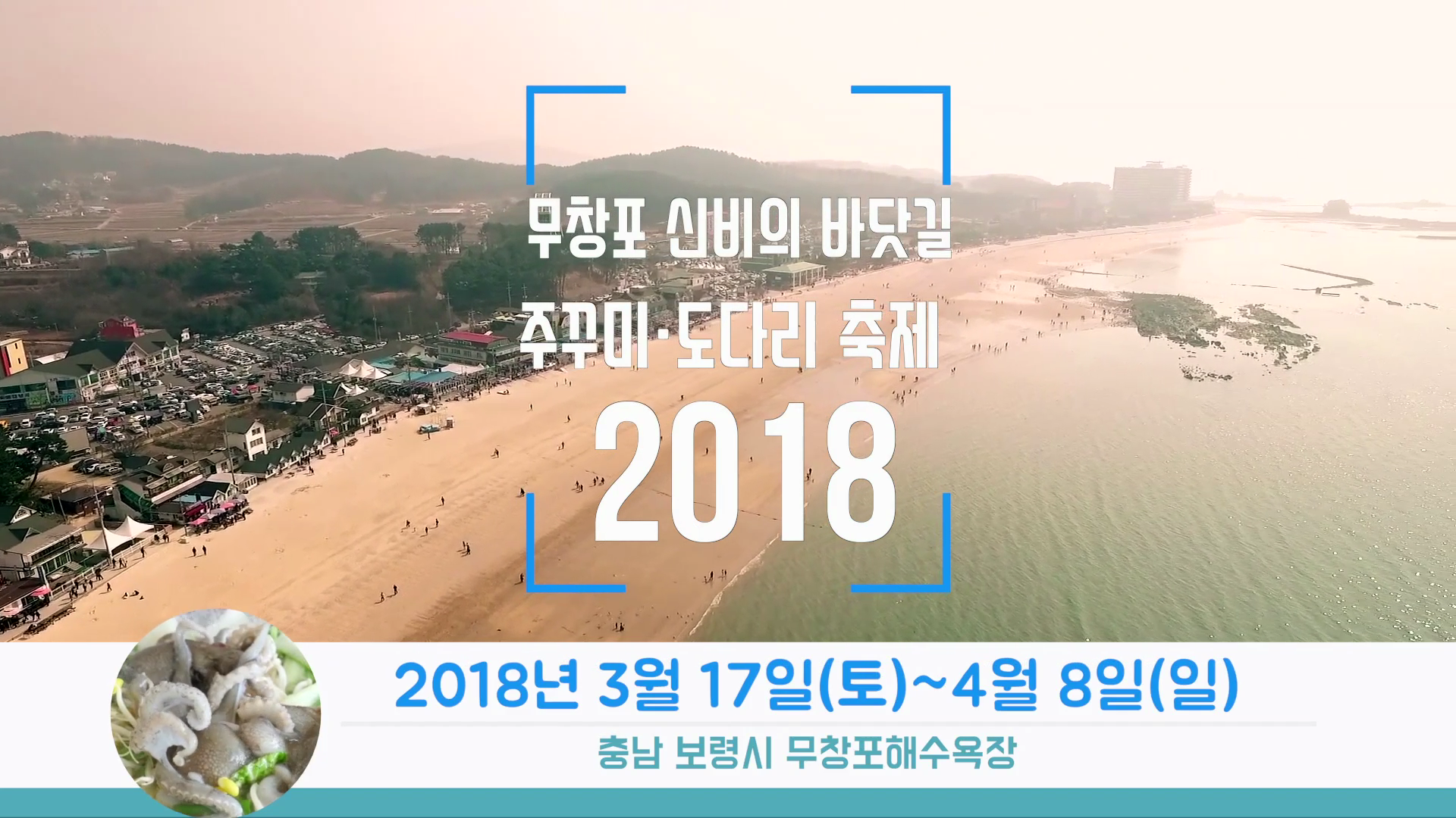 무창포 주꾸미도다리 축제